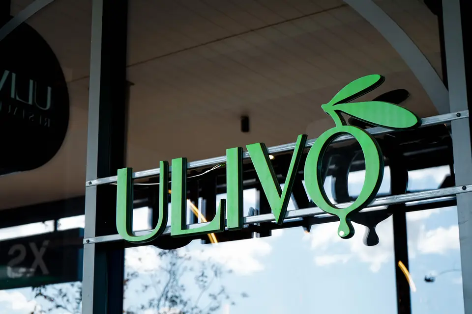 The Ulivo sign at Leppington Village